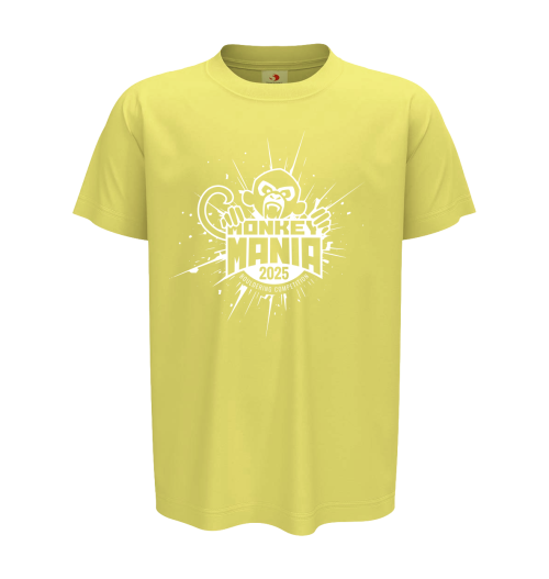 Compshirt Monkey Mania 2025 Kinder Yellow