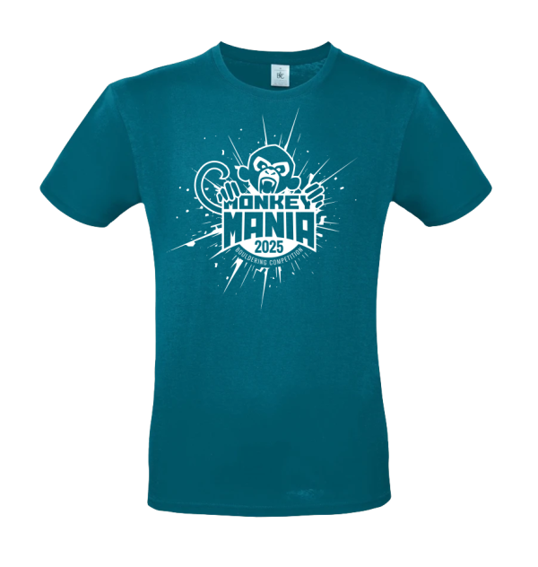 Compshirt Monkey Mania 2025 Herren Diva blue