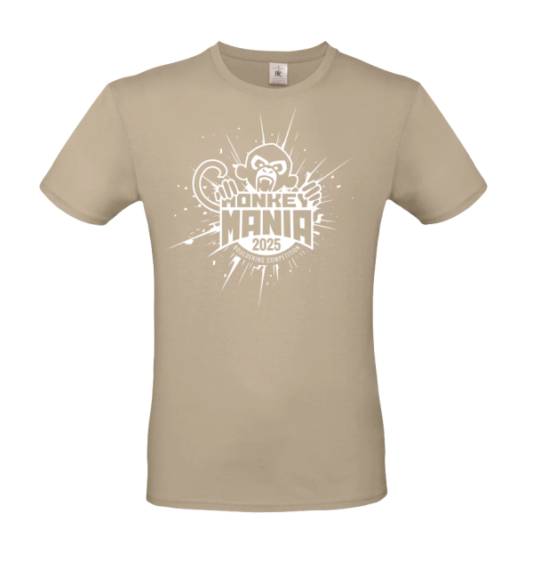 Compshirt Monkey Mania 2025 Herren Sand